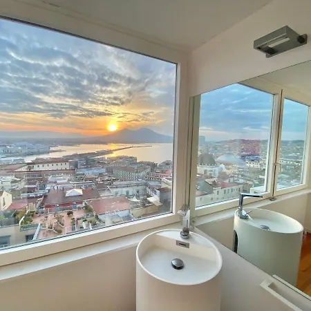 Alma De Monte Di Dio - Luxury Loft With Sea View * 那不勒斯