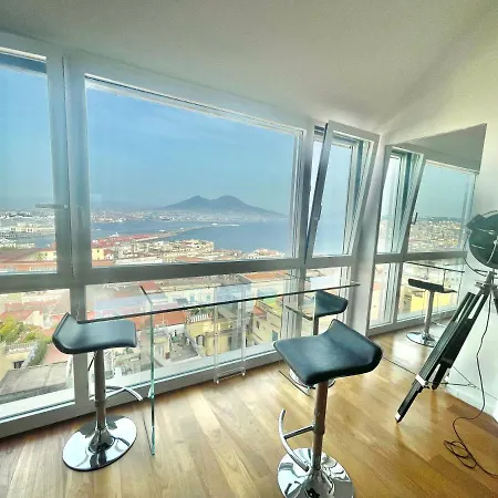 Alma De Monte Di Dio - Luxury Loft With Sea View 那不勒斯