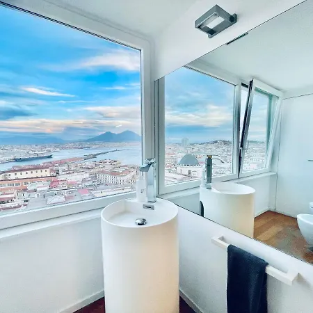 Alma De Monte Di Dio - Luxury Loft With Sea View * 那不勒斯
